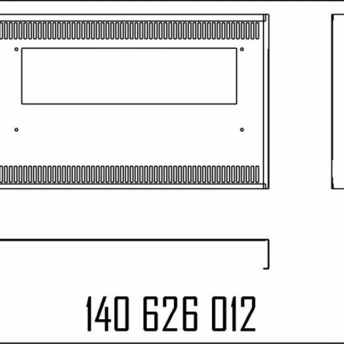 140626012 - SIDE PANEL PANELS STAINLESS STEEL. S MPD OR GK U. MR KK